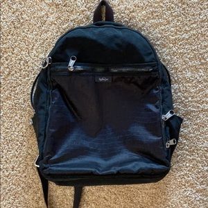 large kipling backpack (croco style)